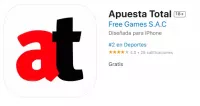 Apuesta Total App en la App Store