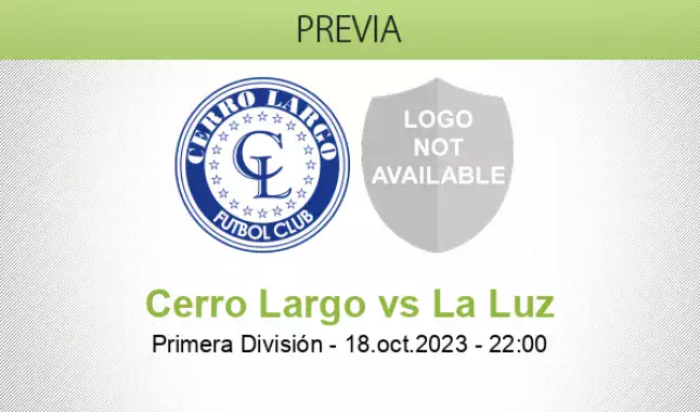 Prediction Cerro Largo vs La Luz: 18/10/2023 - Uruguay - Primera